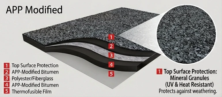 APP Modified Bitumen Membrane